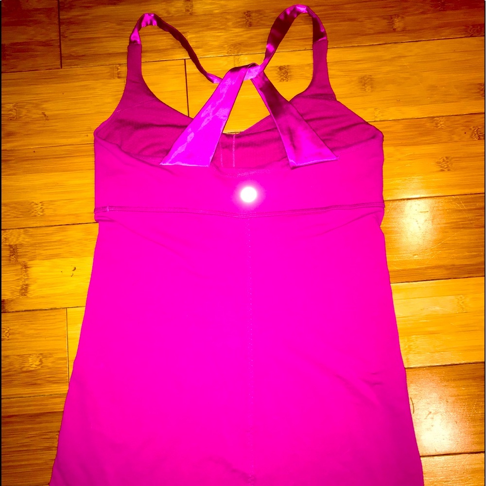 Beautiful magenta detailed tank